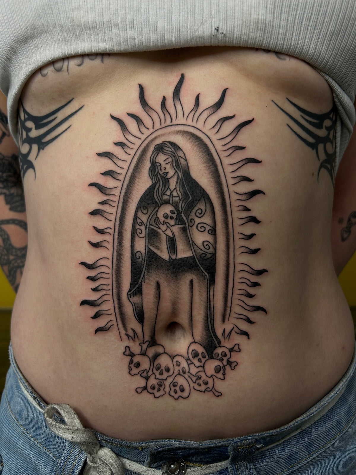 Jade Te Whaea tattoo work