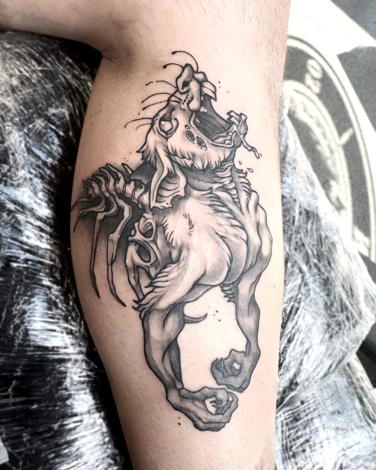 Lee Gutzewitz tattoo work